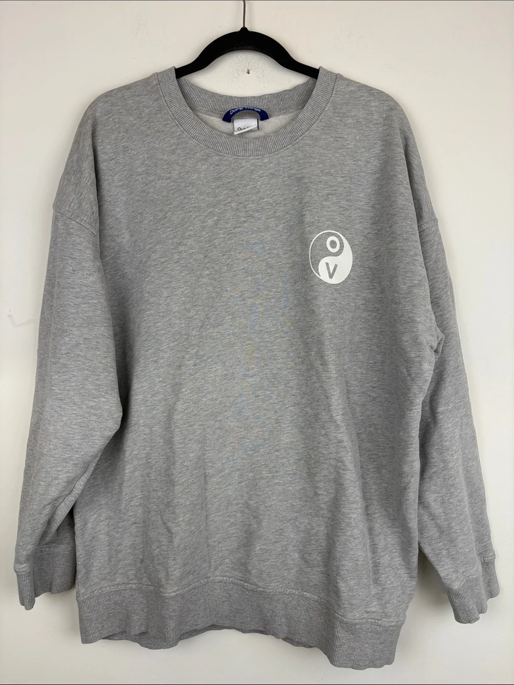 Outdoor Voices Move Your Body For Your Mind Graphic Sweatshirt Gray XL